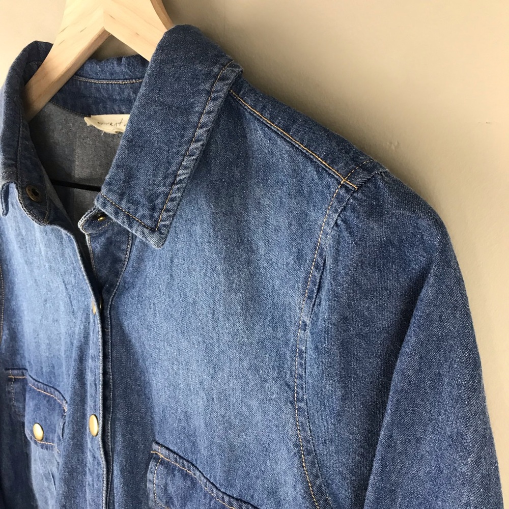 CURRENT AIR || Denim Crop - Picture 4 of 6